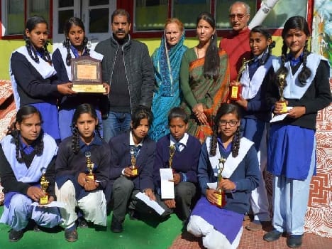 Students of Khurpatal Marie stake